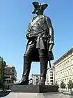 Bronzefassung auf dem Zietenplatz