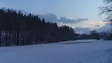 Landschaft am Auerbach bei Auerbach