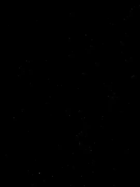Das Wintersechseck Mitte Februar im Meridian Richtung Süden.