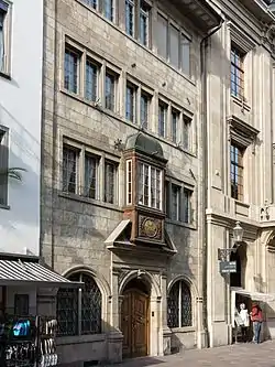 Blick auf den Vorderbau an der Marktgasse