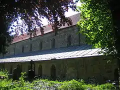 Langhaus an der Südseite