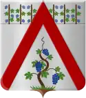 Wappen des Ortes Wissekerke