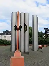 Platzgestaltung, Saalbau, Witten, 1975