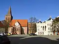 Bartholomäus-Kirche und Rathaus