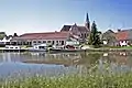 Blick über die Saar nach Wittring