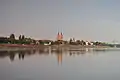 Aussicht von der anderen Seite der Weichsel