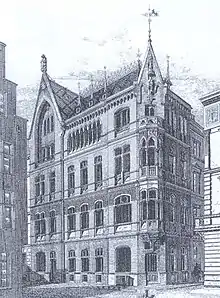 Köln, Wohn- und Geschäftshaus Breite Straße&nbsp;132 / St. Apern-Straße (1878)