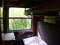 Schlafabteil im Mitropa-Schlafwagen (restauriert) am Bahnhof Gemünden (Wohra) (2011)