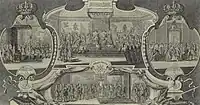 Inthronisation von König und Königin