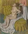 Die Toilette (um 1885), Pastell auf Papier, 74&nbsp;×&nbsp;60,6&nbsp;cm