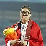 Lu XiaoxinRang elf mit 58,55&nbsp;m