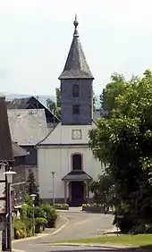 Die evangelische Kirche von Womrath