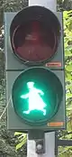 Das grüne Luther-Ampelmännchen