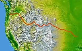 Verlauf der Route