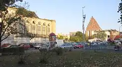 Fragment Küchengebäude (7) und (6)