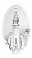 Alte Kirche um 1790