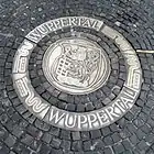 Wuppertaler Stadtwappen auf der Poststraße, 2016