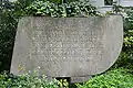 Der Friedrich-Engels-Gedenkstein