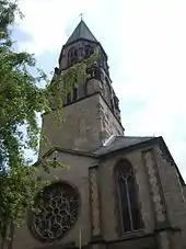 Turm der Herz-Jesu-Kirche in Barmen
