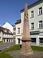Distanzsäule in Wurzen