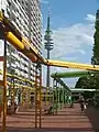 Rohrsystem "Media Lines" als Wegweiser