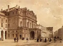 Teatro alla Scala im 19. Jahrhundert