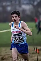 Patrick Dever – hier bei einem Crosslauf – Platz&nbsp;21