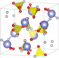Kristallstruktur von Xenonfluoridofluorosulfonat