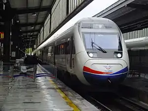 Hochgeschwindigkeitszug nach Istanbul