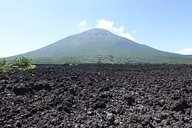 Yakehasgiri (Lawa) und Iwate