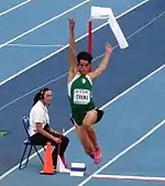 Yasser TrikiRang zehn mit&nbsp;16,62&nbsp;m