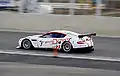Ein Fahrzeug von Young Driver AMR beim FIA-GT1-WM-Lauf in Silverstone 2010