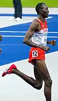 Weltmeister Yusuf Saad Kamel gewann vier Tage später über 800&nbsp;Meter außerdem noch&nbsp;Bronze
