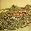 Thronhalle der ewigen Segnung (Vierzig Ansichten des Yuanming Yuan 1744)