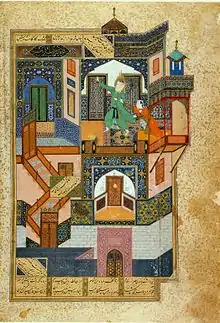 Yūsuf und Zulaychā, Behzād, 1488