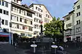 Stüssihofstatt, Ansicht vom Limmatquai