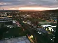 Sonnenaufgang über Zürich Nord