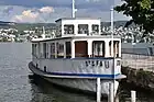 2010 als Restaurantschiff in Zürich-Wollishofen