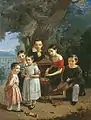 Kinder bei den Jermolows, 1839, Tretjakow-Galerie, Moskau