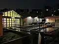 Depot Rückansicht mit Schiebebühne