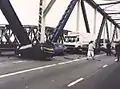 Tödlicher Verkehrsunfall auf der Brücke, 1991