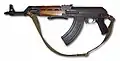 Zastava M70 mit eingeklappter Schulterstütze