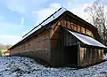Rückwärtiger Giebelwalm, Anbau