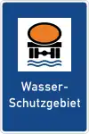Zeichen 354 „Wasserschutzgebiet“ der StVO