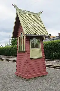 Zeitungskiosk vom Bahnhof Tretten