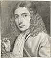 Selbstporträt von Pieter Lyonet (1758)