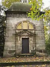 Ehemaliges Kolumbarium auf dem Zentralfriedhof Friedrichsfelde