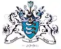 Wappen mit Schildhaltern im Wappenbuch des Königreichs Hannover und des Herzogthums Braunschweig, 1852