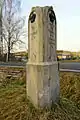 Stationsstein unweit Augustusburg