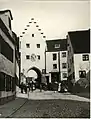 Aufnahme des Ziegeltores von der Stadtseite (um 1890)